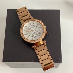 Michael Kors Rose Gold Watch